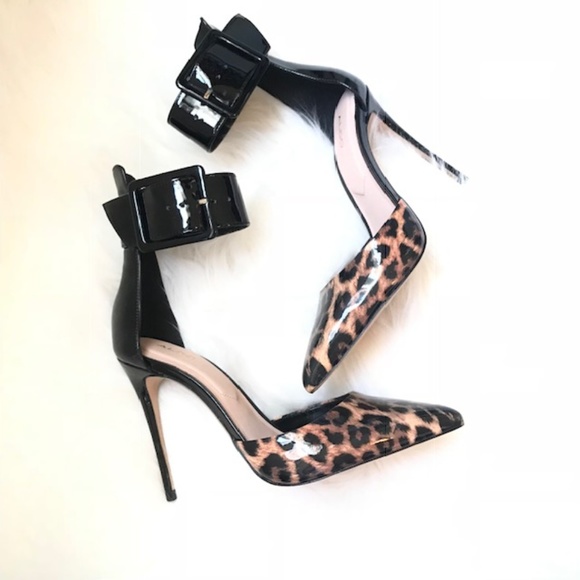 aldo leopard print heels